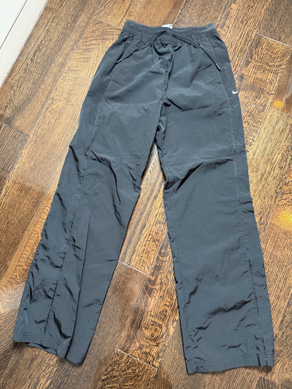 Black Womens Lightweight Nike Track Pants